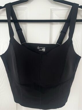 Aerie Black Longline Bra
